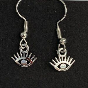 Evil Eye Earring, Wiccan Earring, Punk Goth Earring, Eye Earring, Gift Idea, Eye